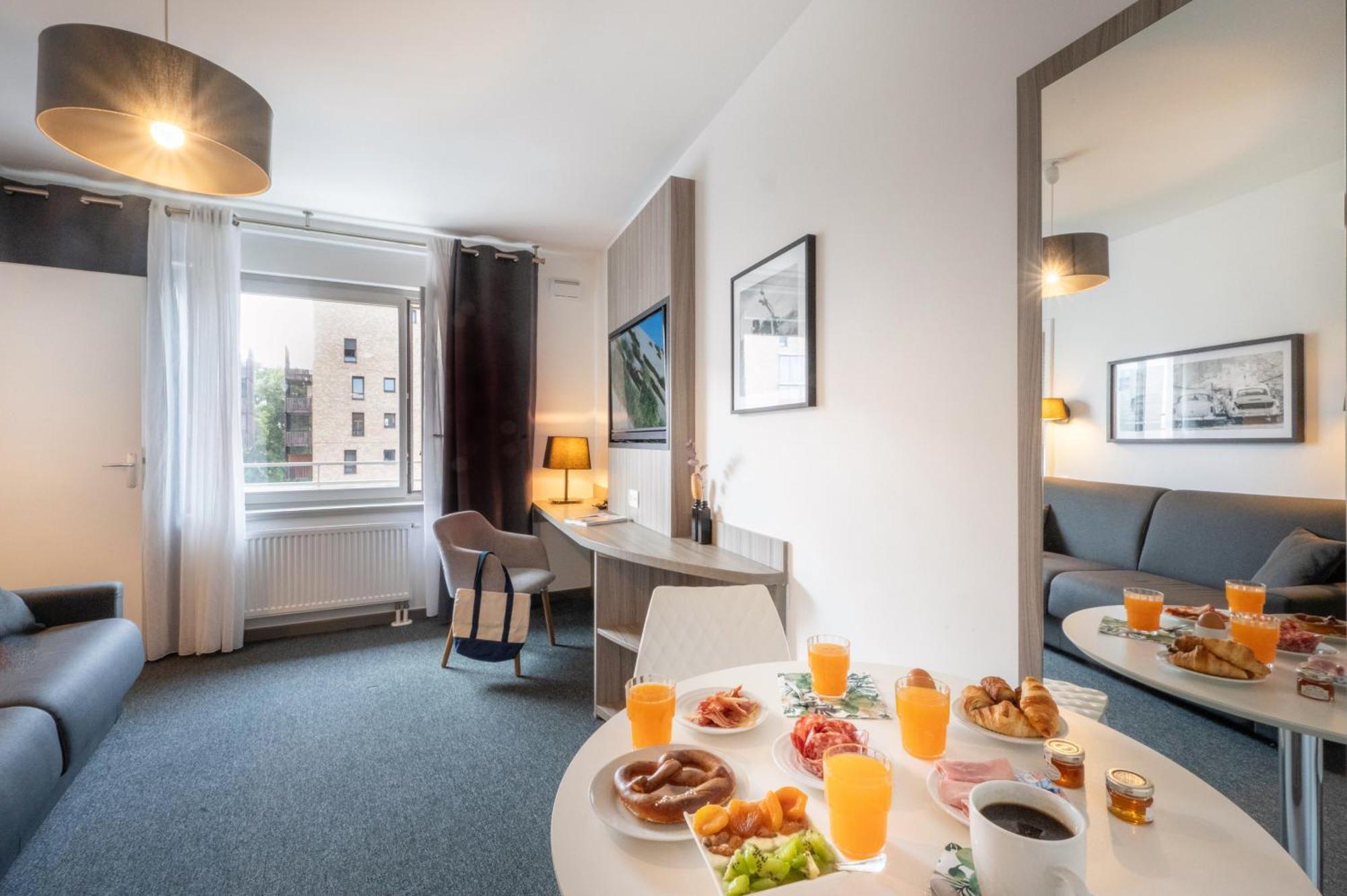 Nemea Appart Hotel Elypseo Strasbourg Port Eksteriør bilde