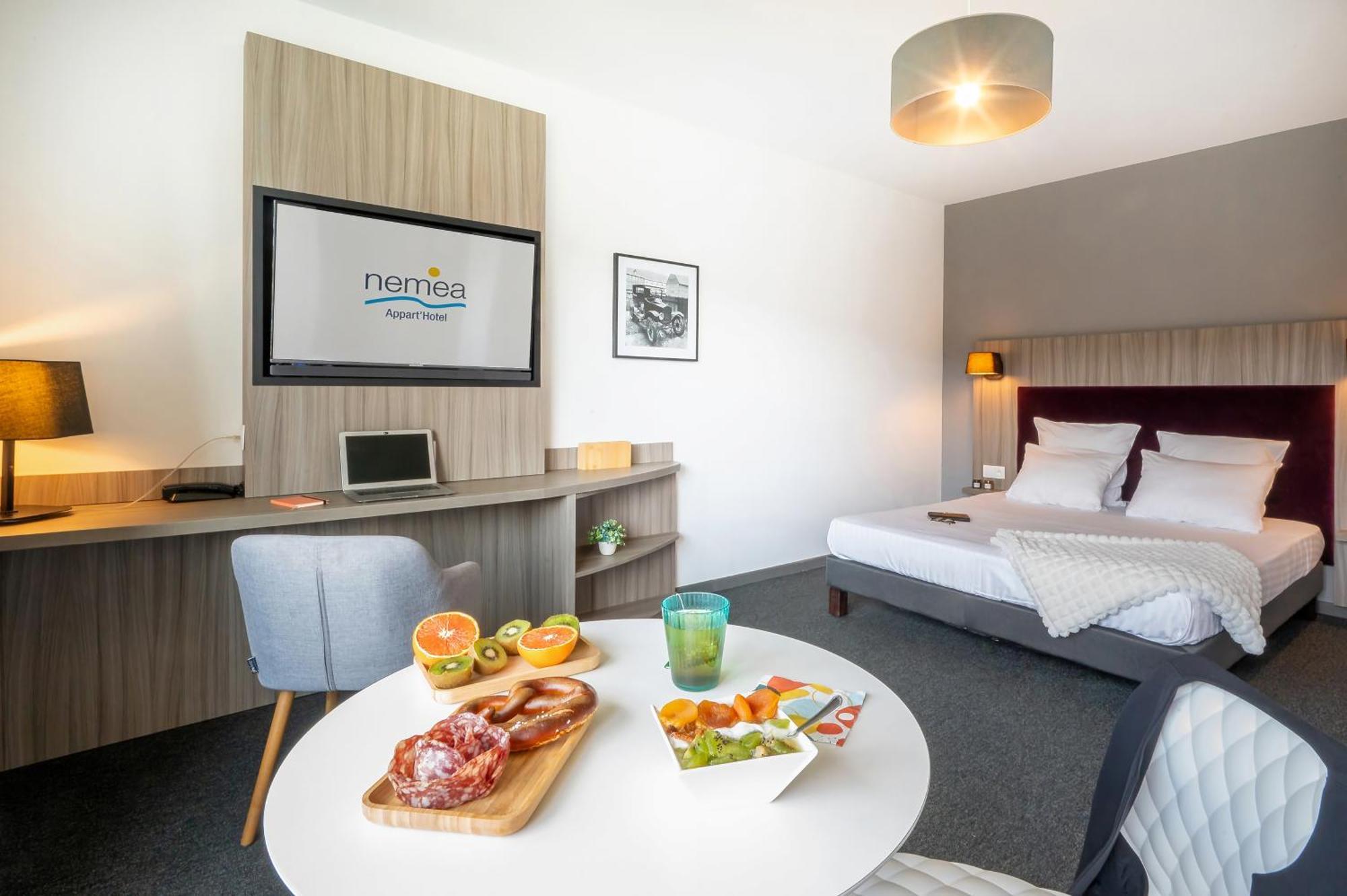 Nemea Appart Hotel Elypseo Strasbourg Port Eksteriør bilde